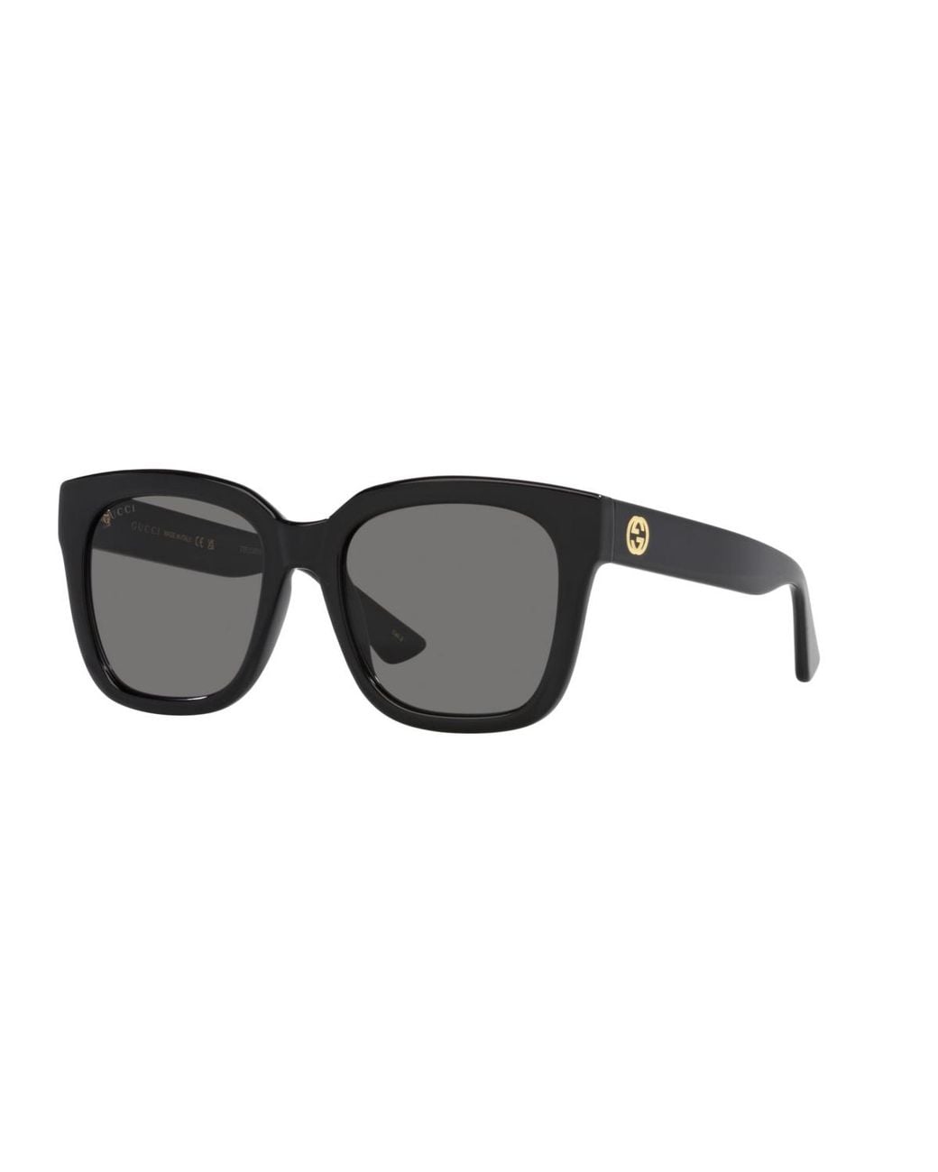 Gucci Black Rectangle Sunglasses