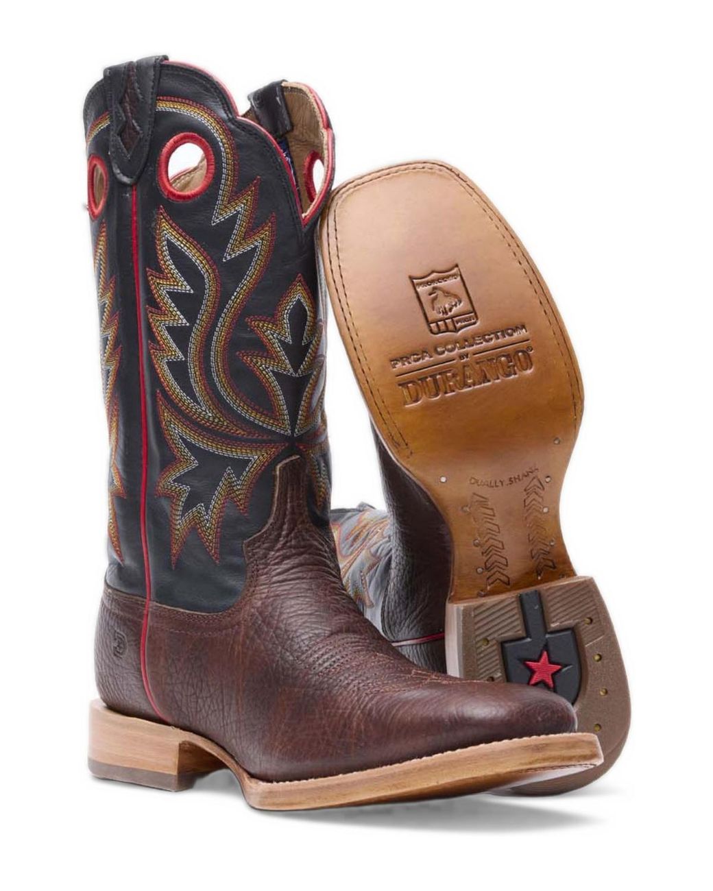 Durango Brown Prca Collection Shrunken Bullhide Western Boot for men
