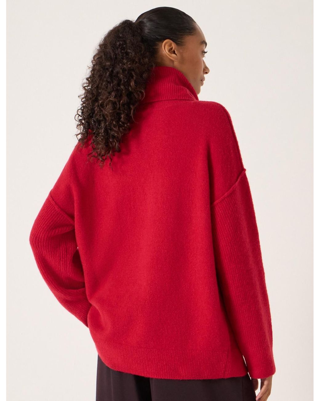 Hush Red Pullover Sweater