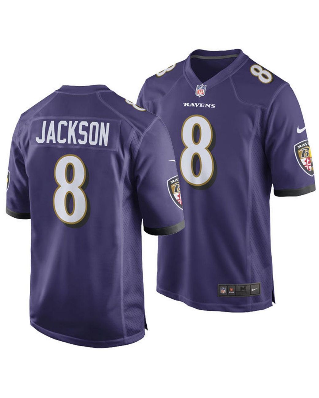 purple lamar jackson jersey