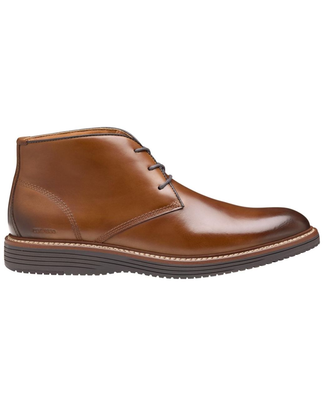 Johnston & Murphy Brown Upton Chukka Round Toe Boots for men