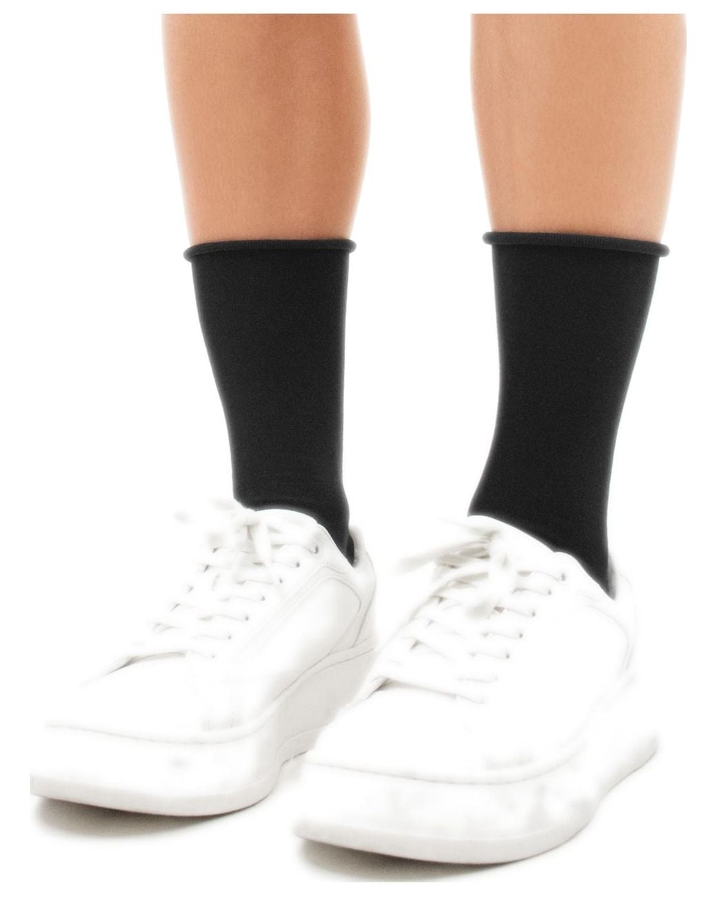 Hue Blue Roll Top Socks 3-pk U6487mp