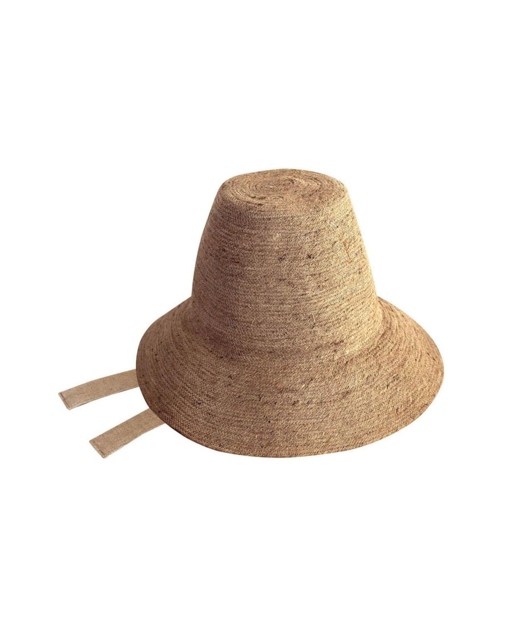 BrunnaCo Brown Meg Jute Straw Hat