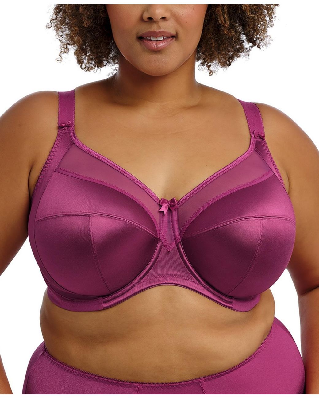 Goddess Purple Keira Underwire Bra
