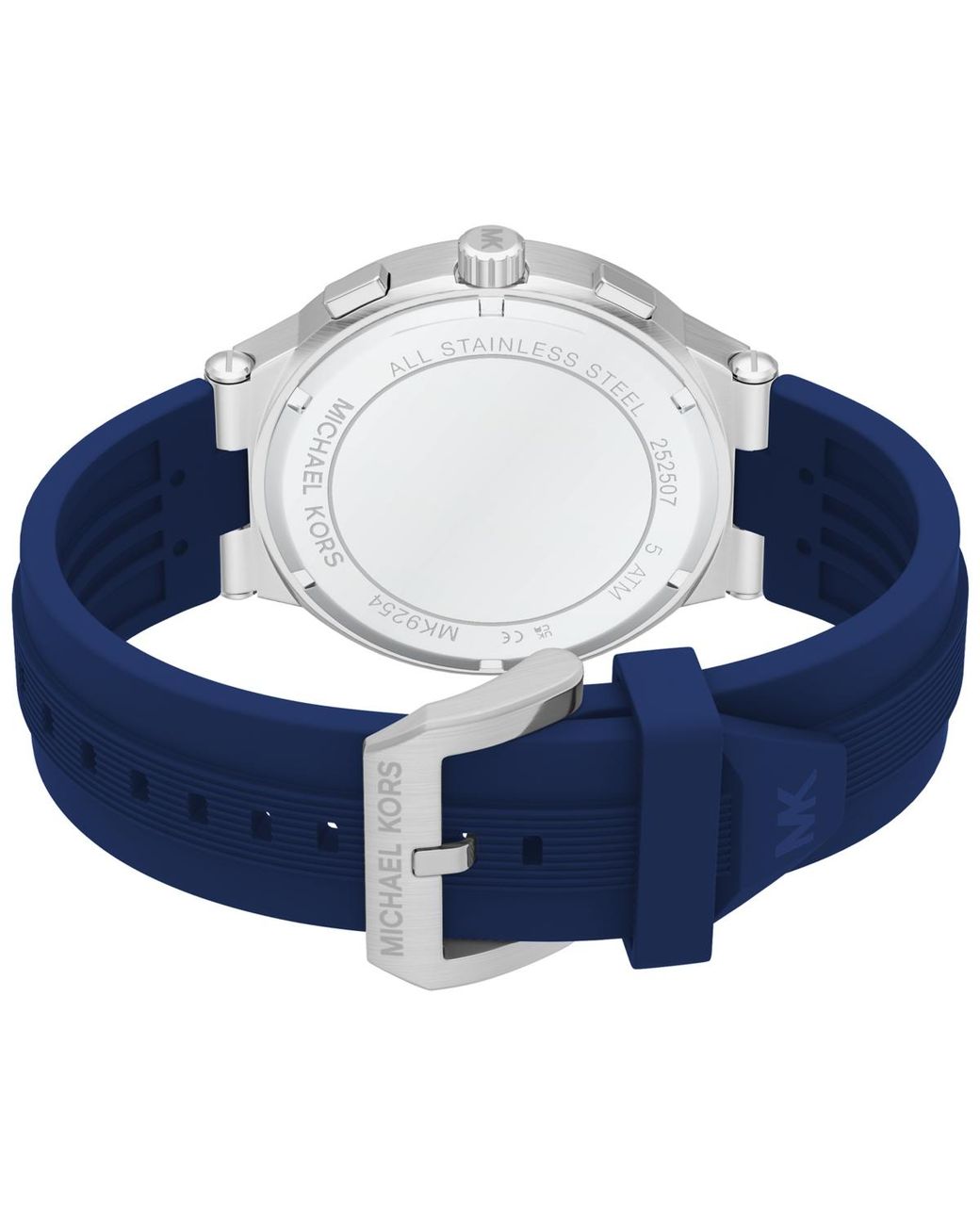 Michael Kors Blue Billie Chronograph Silicone Watch for men