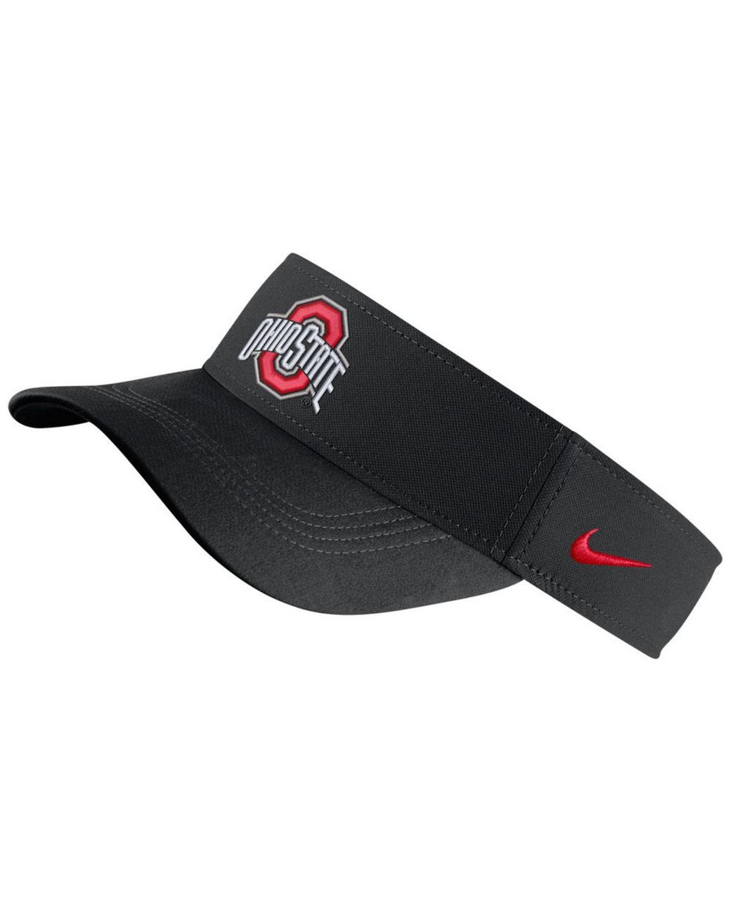 Nike Synthetic Ohio State Buckeyes Drifit Visor in Black for Men Lyst
