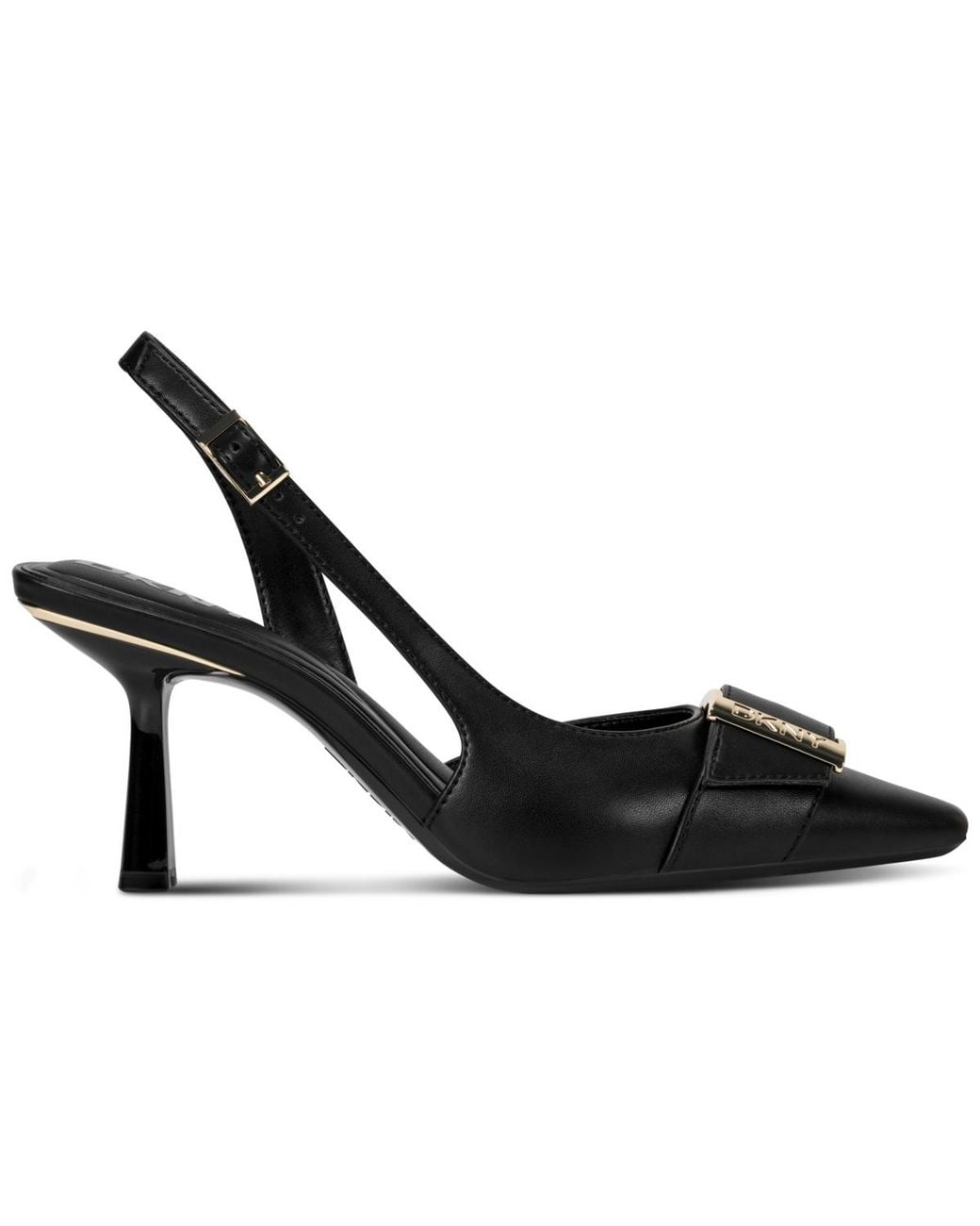 DKNY Black Neaira Pointed Toe Pumps