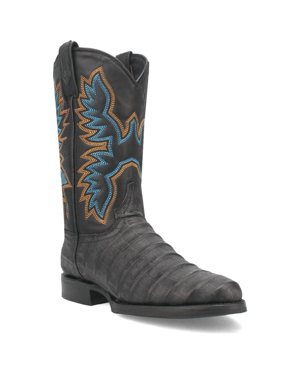 Dingo Black Trail Boss Leather Boot for men