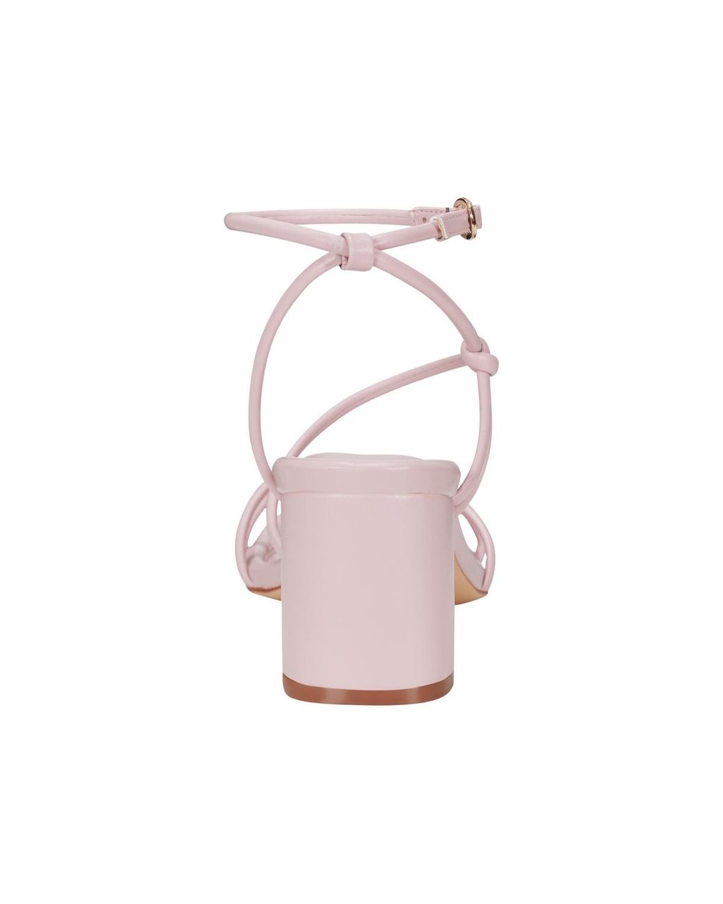 Marc Fisher Gurion Square Toe Dress Sandals in Pink | Lyst