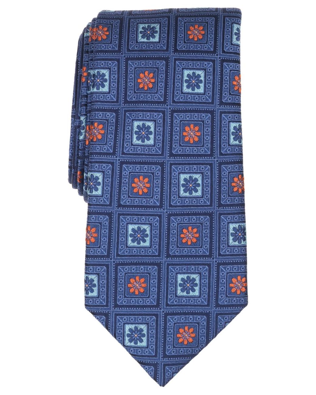 Ted Baker Blue Abbotswell Print Classic Tie for men