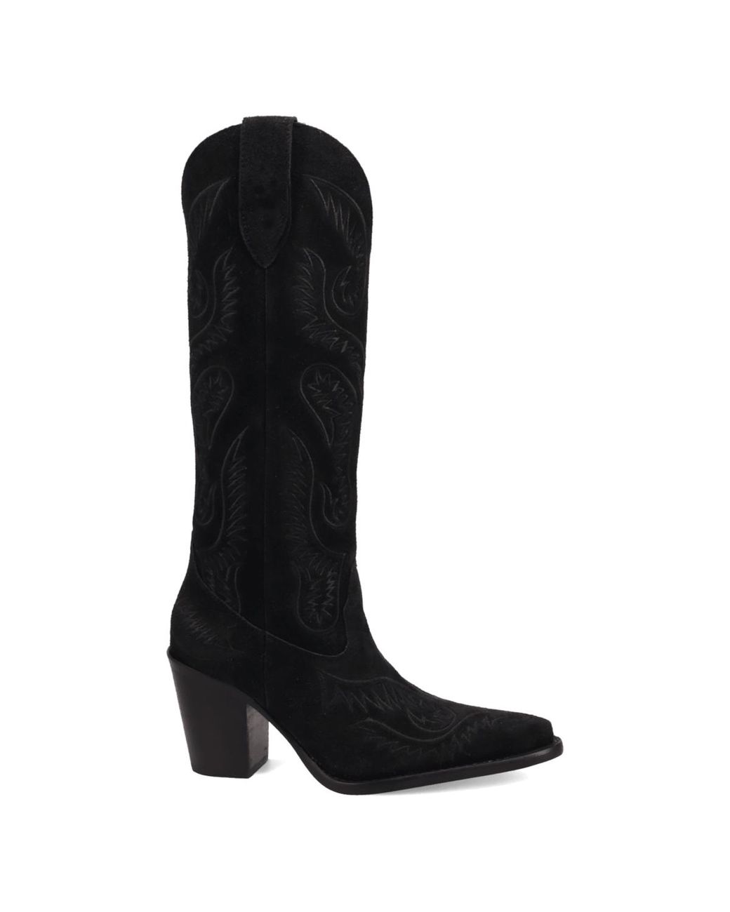 Dingo Black The Duke Leather Boot for men