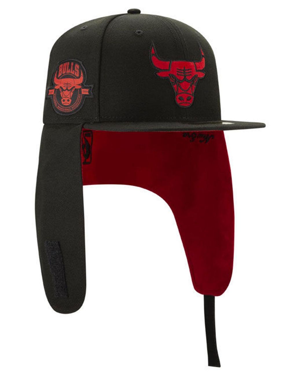 Chicago Bulls New Era x Just Don 59FIFTY Fitted Hat - Black