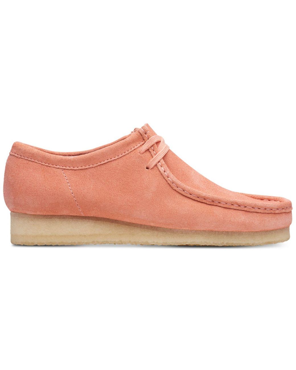 Clarks Wallabee Low in Pink for Men 