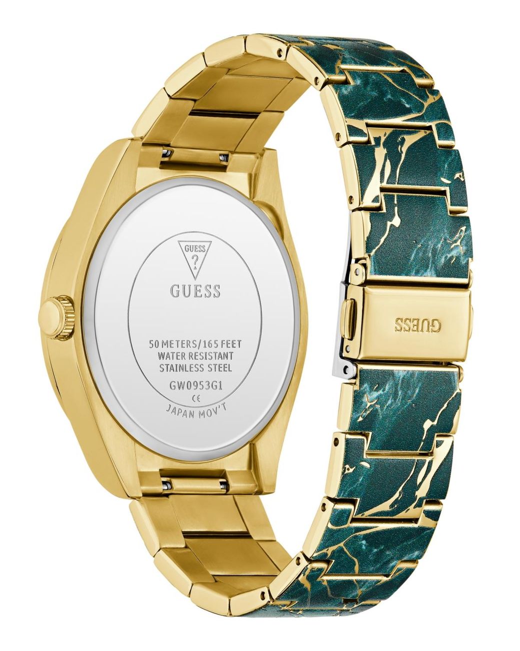 Guess Green Multi-function Watch for men