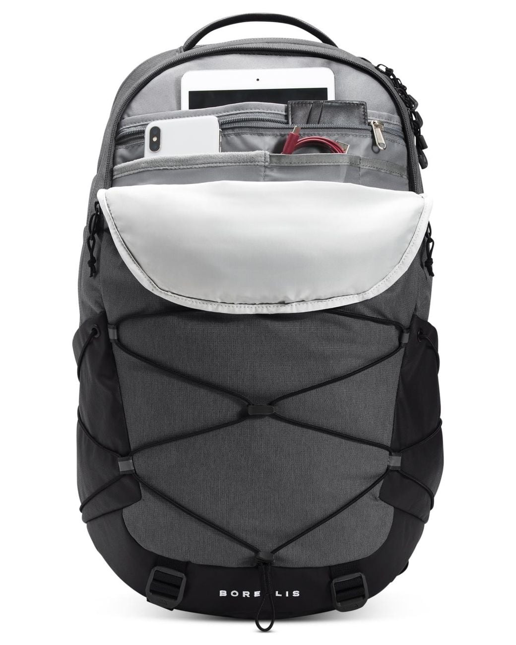 The North Face Gray Borealis Backpack