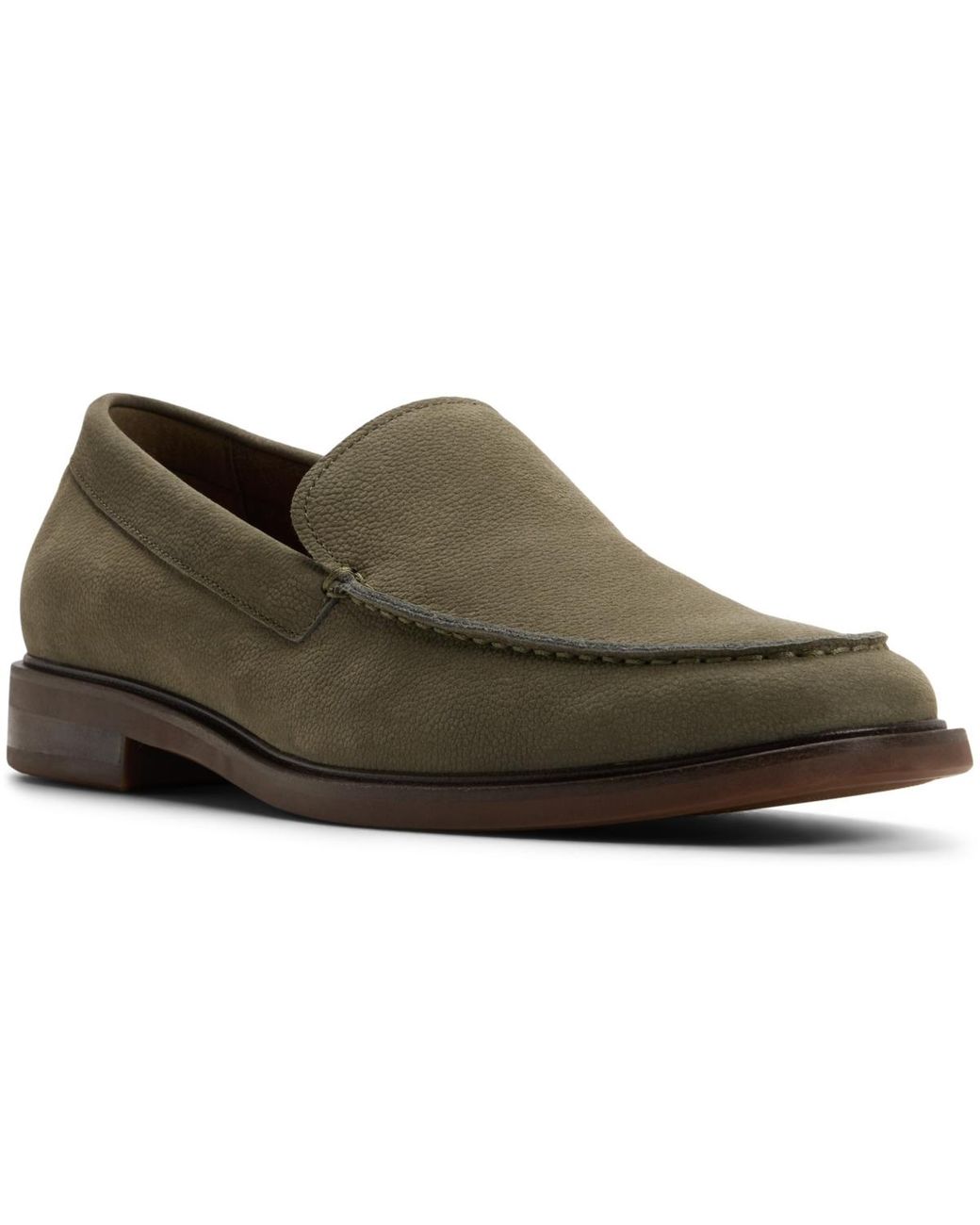 ALDO Lime Green Suede Loafers Mens Size 11 Statement Slip On Shoes Made for the modern man. Natural softness, lasting  main image 2