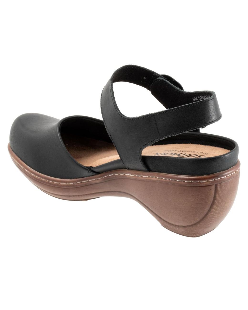 Softwalk® Black Mabelle Clog
