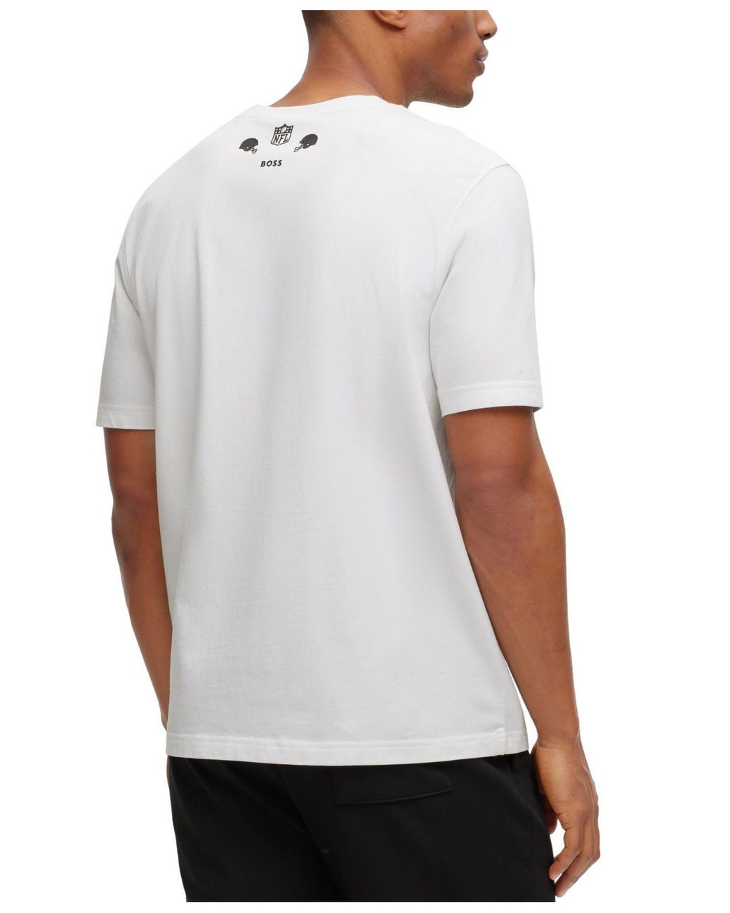 BOSS by HUGO BOSS New York Giants T-shirt in White for Men | Lyst
