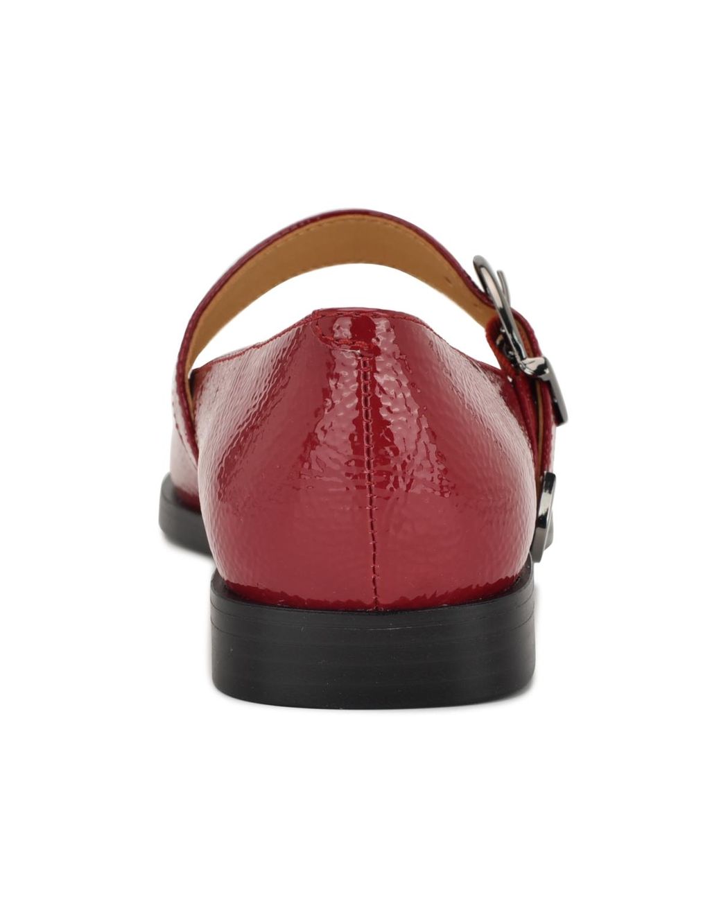 Ballerines Femme en cuir rouge en taille 42, 43, 44, 45