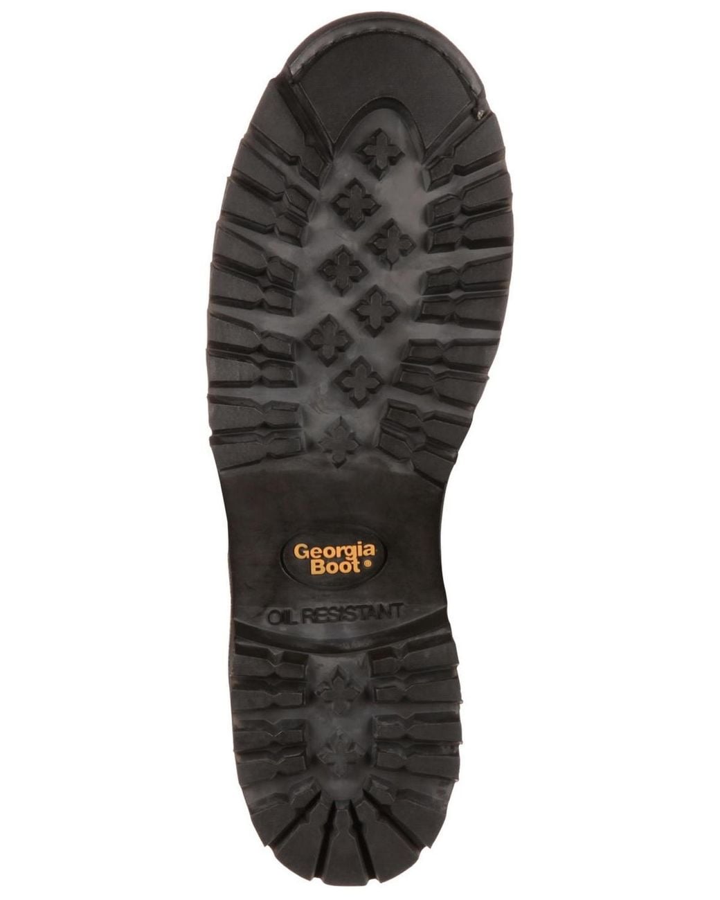 Georgia Boot Brown Waterproof Lace-to-toe Work Boot for men