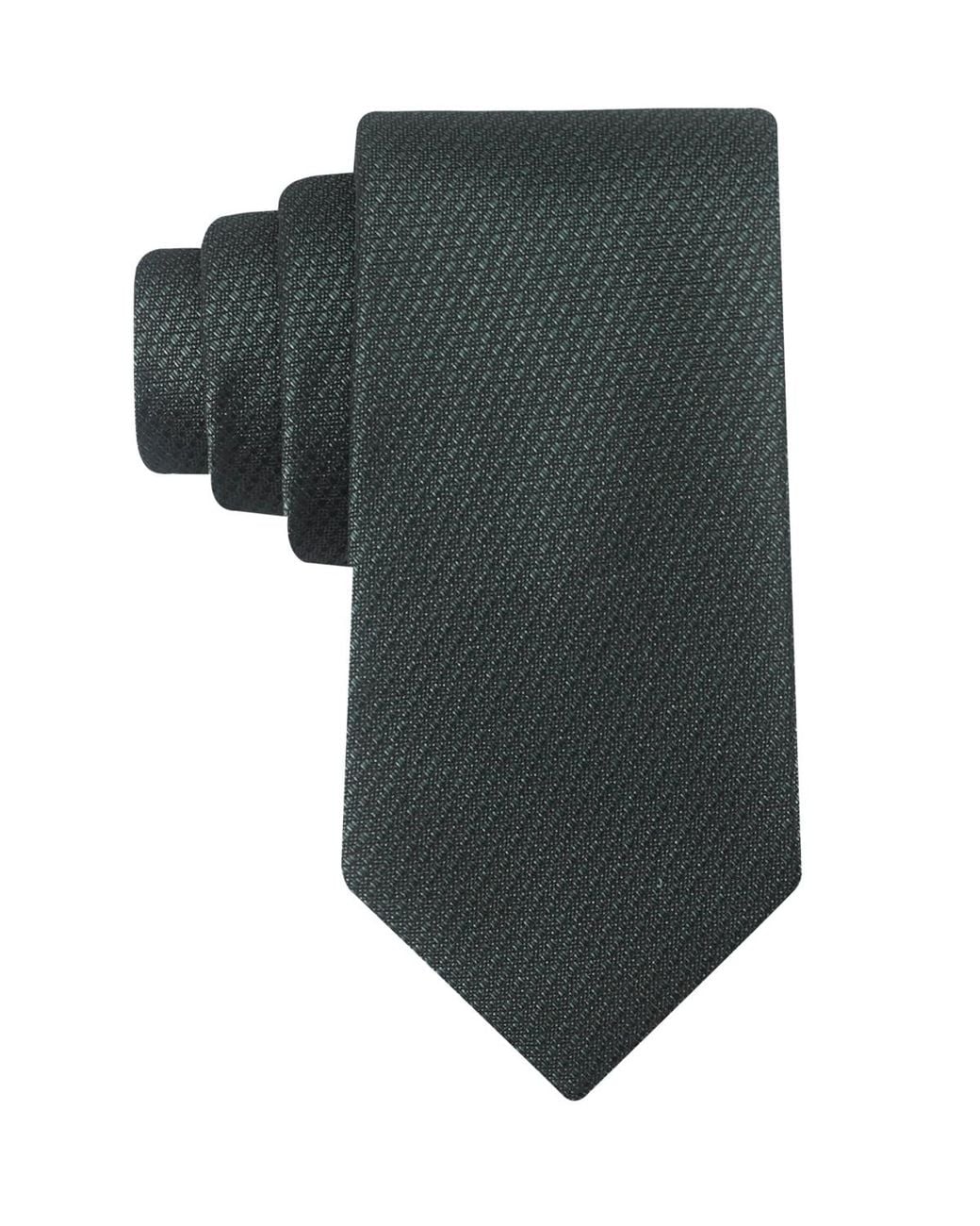 Calvin Klein Gray Willard Solid Tie for men