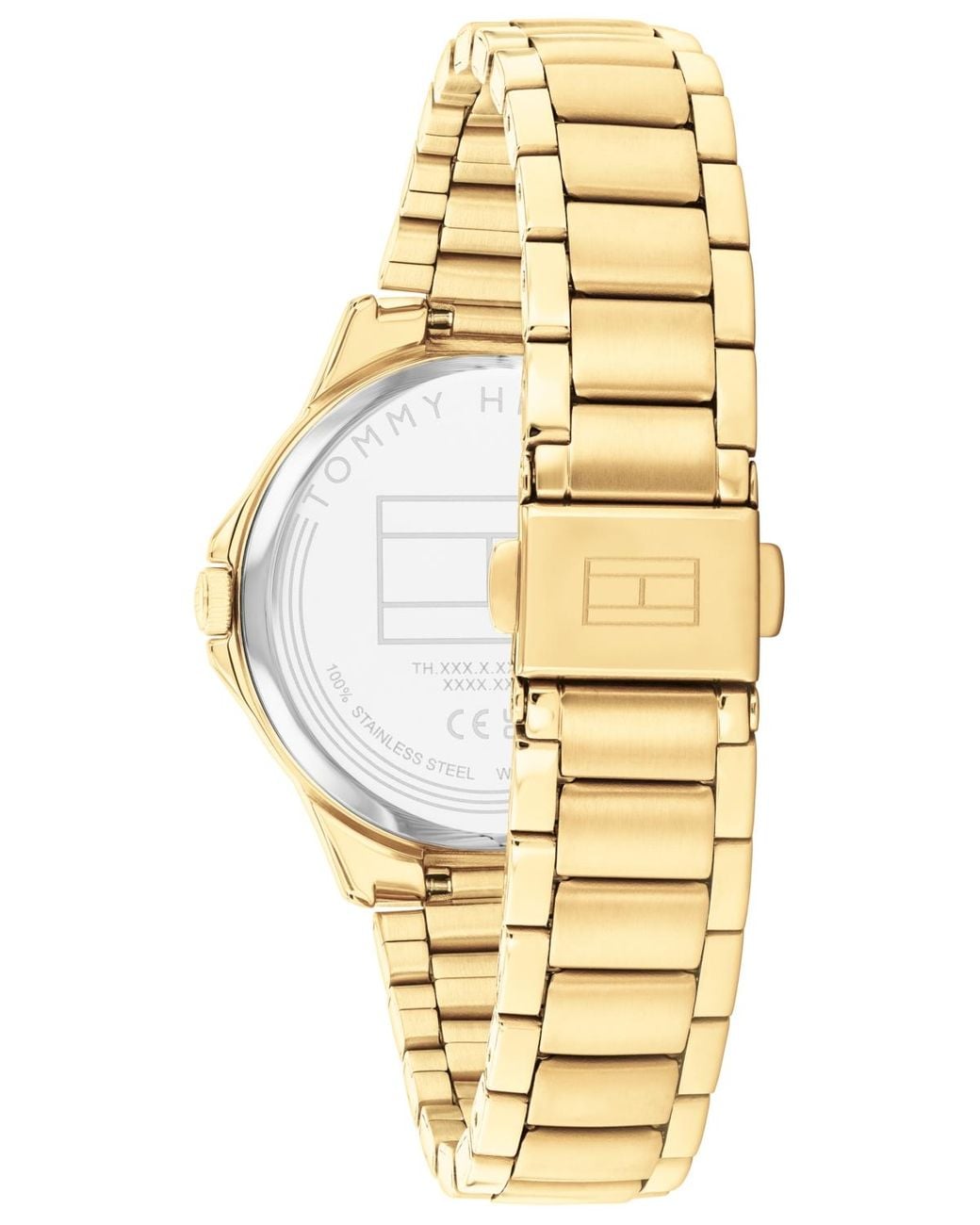 Tommy Hilfiger Metallic Quartz Tone Stainless Steel Bracelet Watch