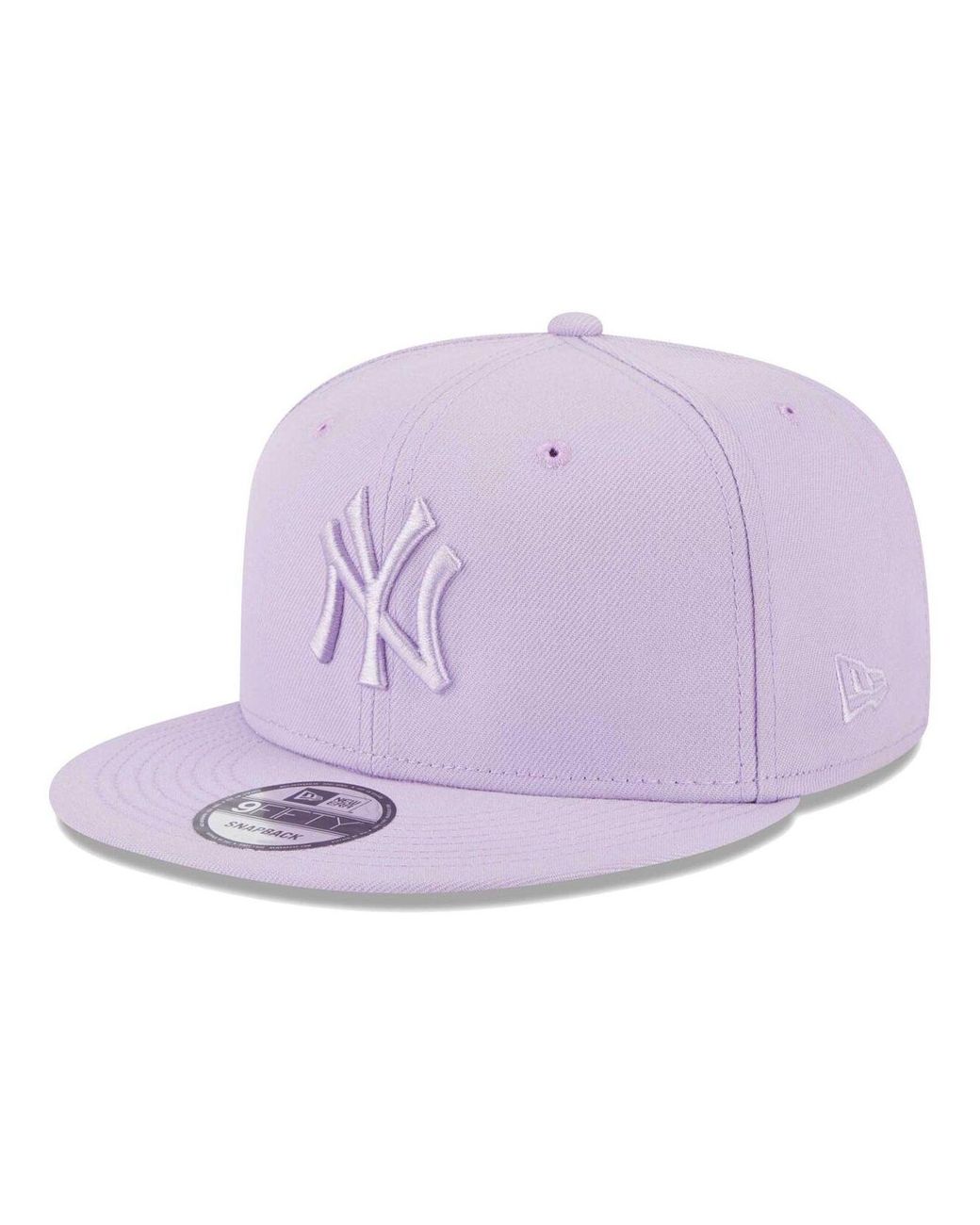 KTZ Lavender New York Yankees Spring Color Basic 9fifty Snapback Hat in ...