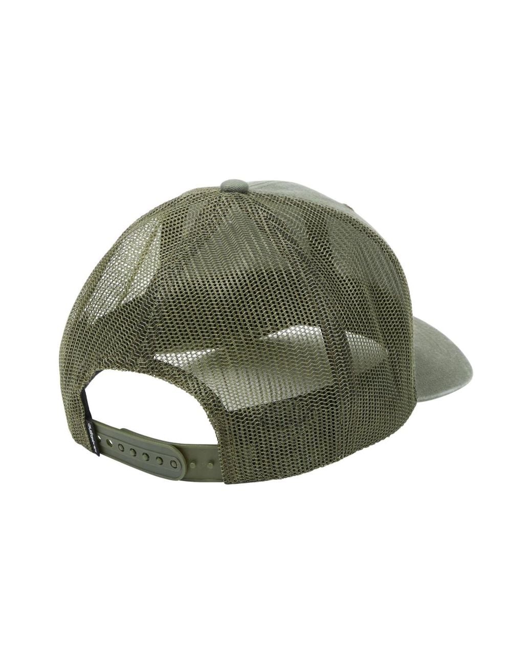 Quiksilver Green Campsite Trucker Hat for men
