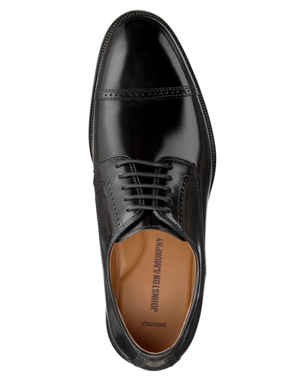 johnston and murphy barton cap toe