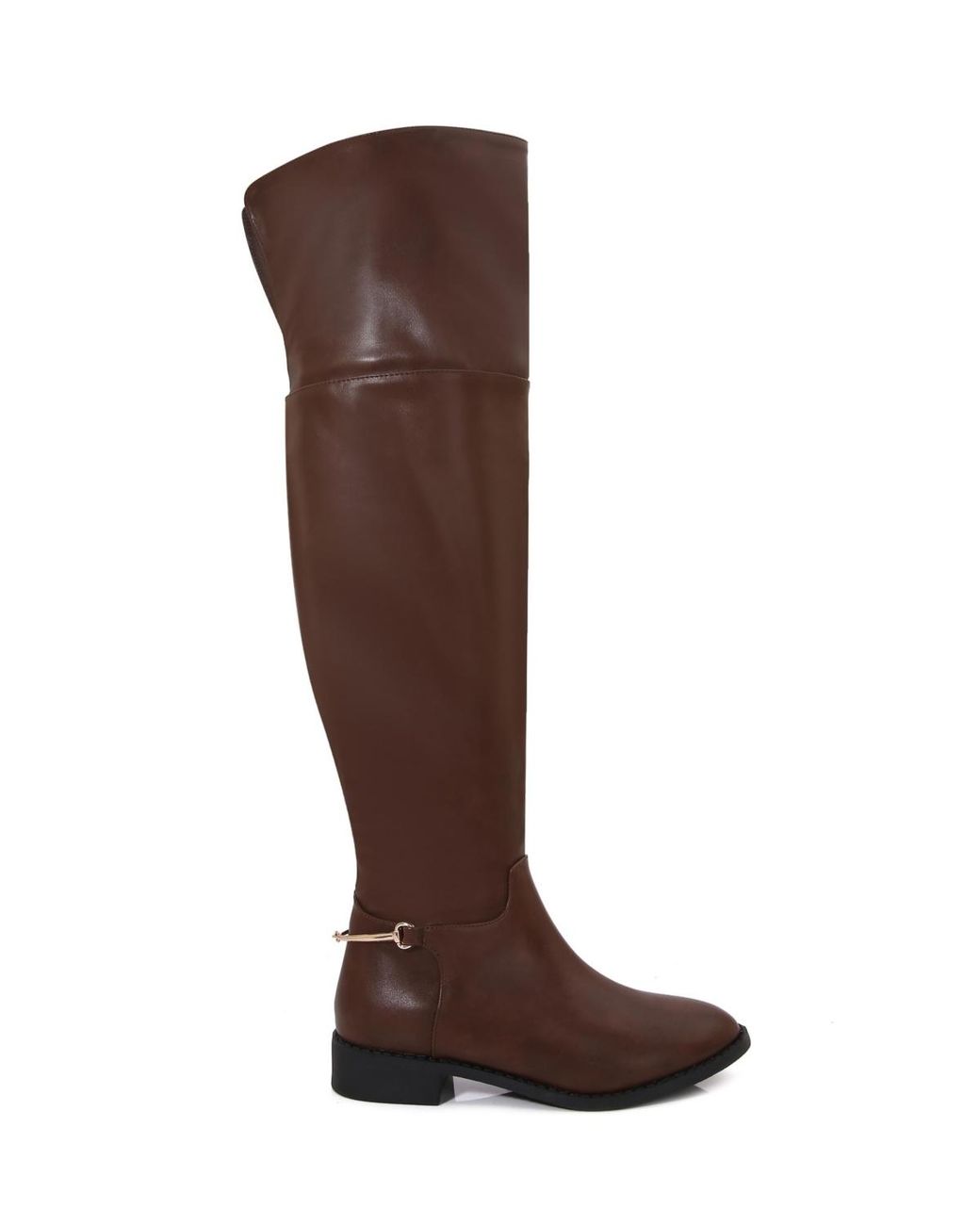 BERNESS Hern Over-the-knee Riding Boots in Brown | Lyst