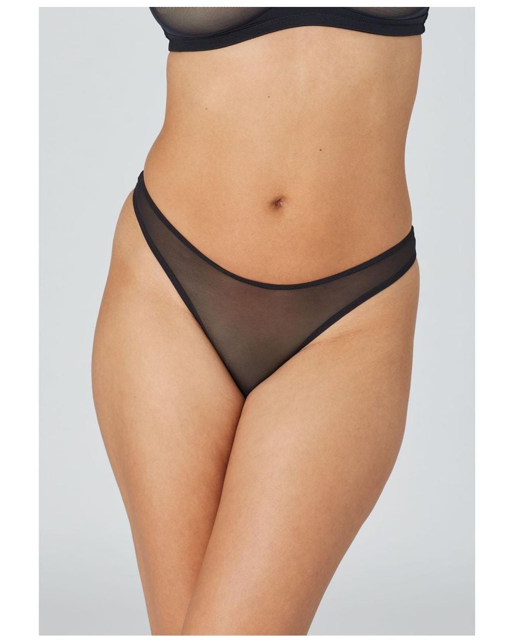 CUUP Black Plus Size The Thong