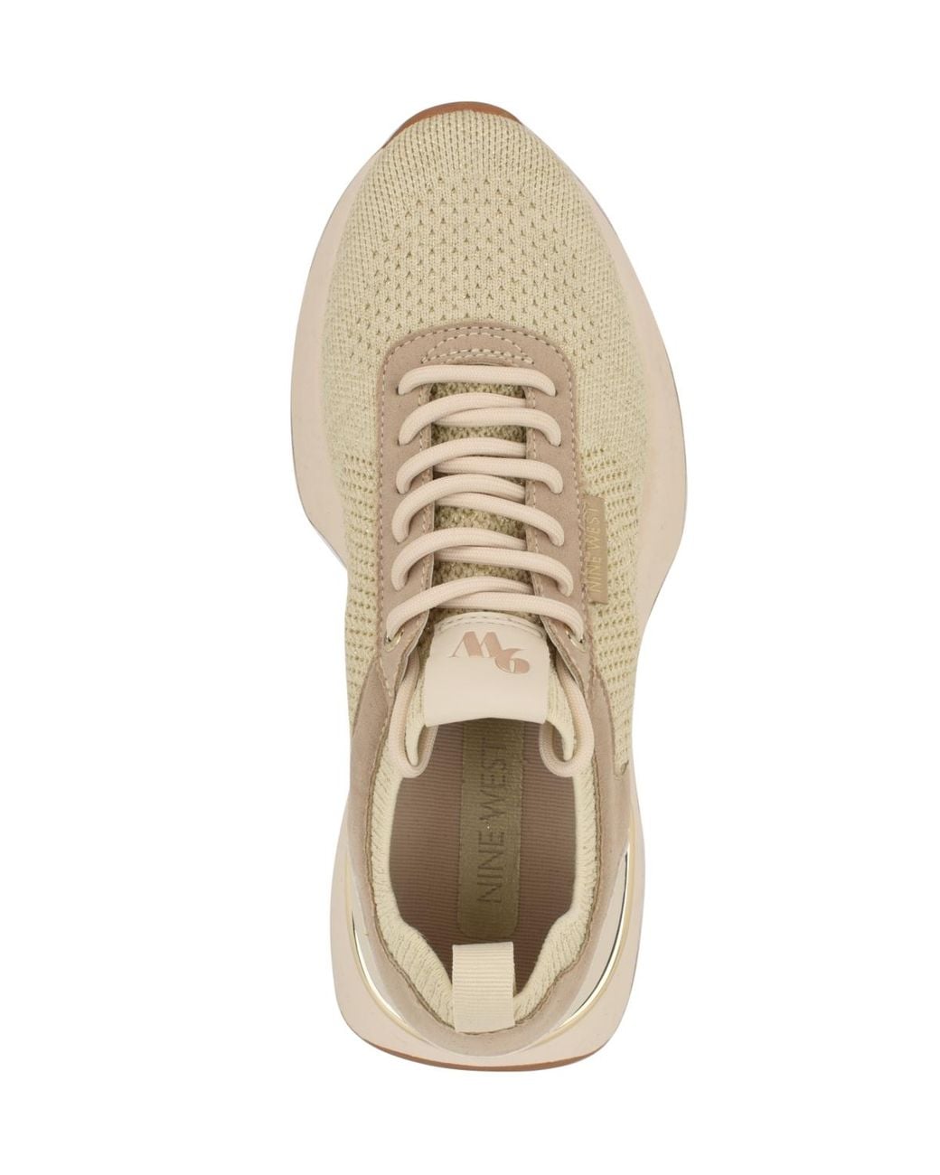 Nine West Natural Freska Casual Round Toe Sneakers