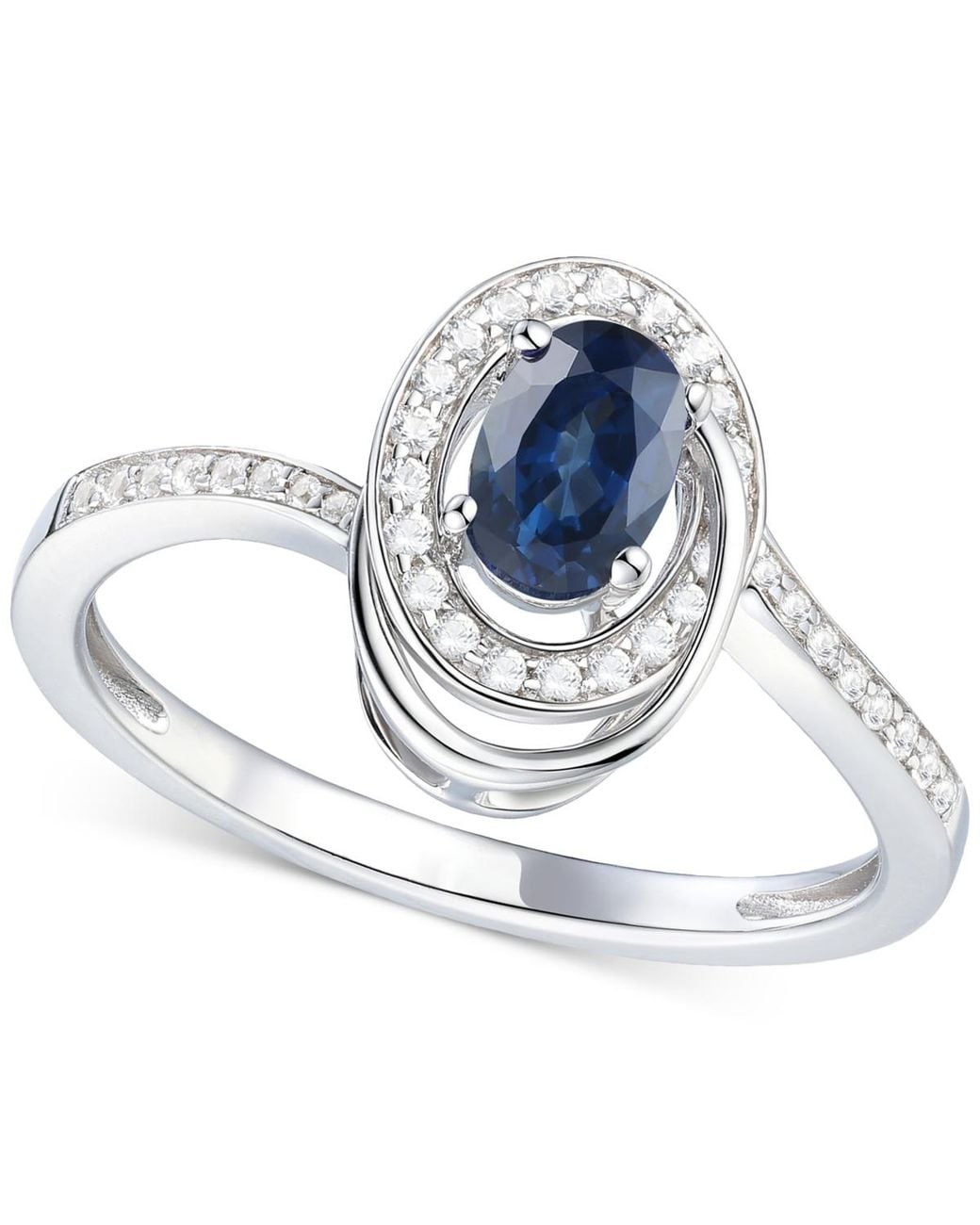 Macy's Blue Emerald (3/8 Ct. T.w.