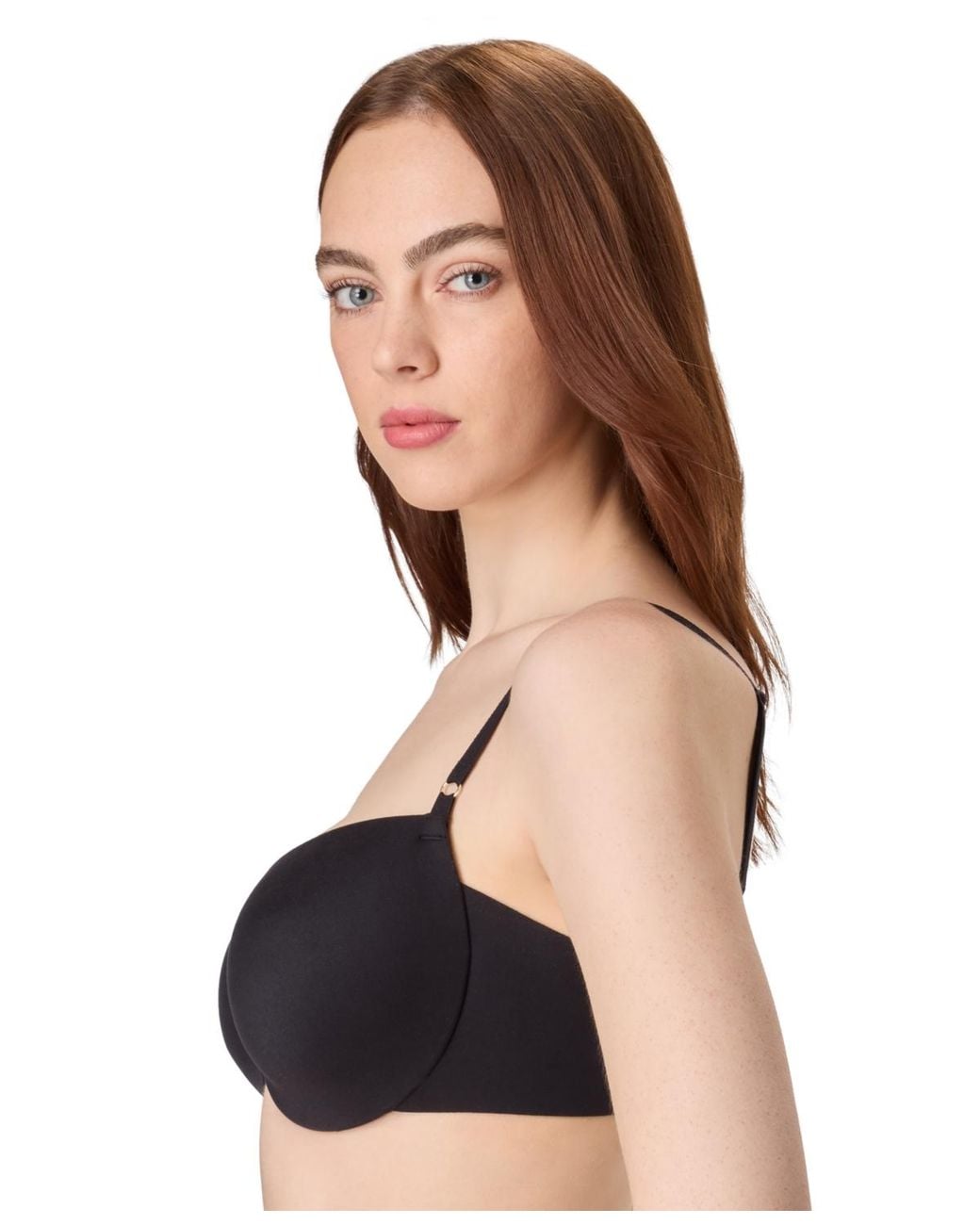 Maidenform Black Smoothing Tailored Push-up Bra