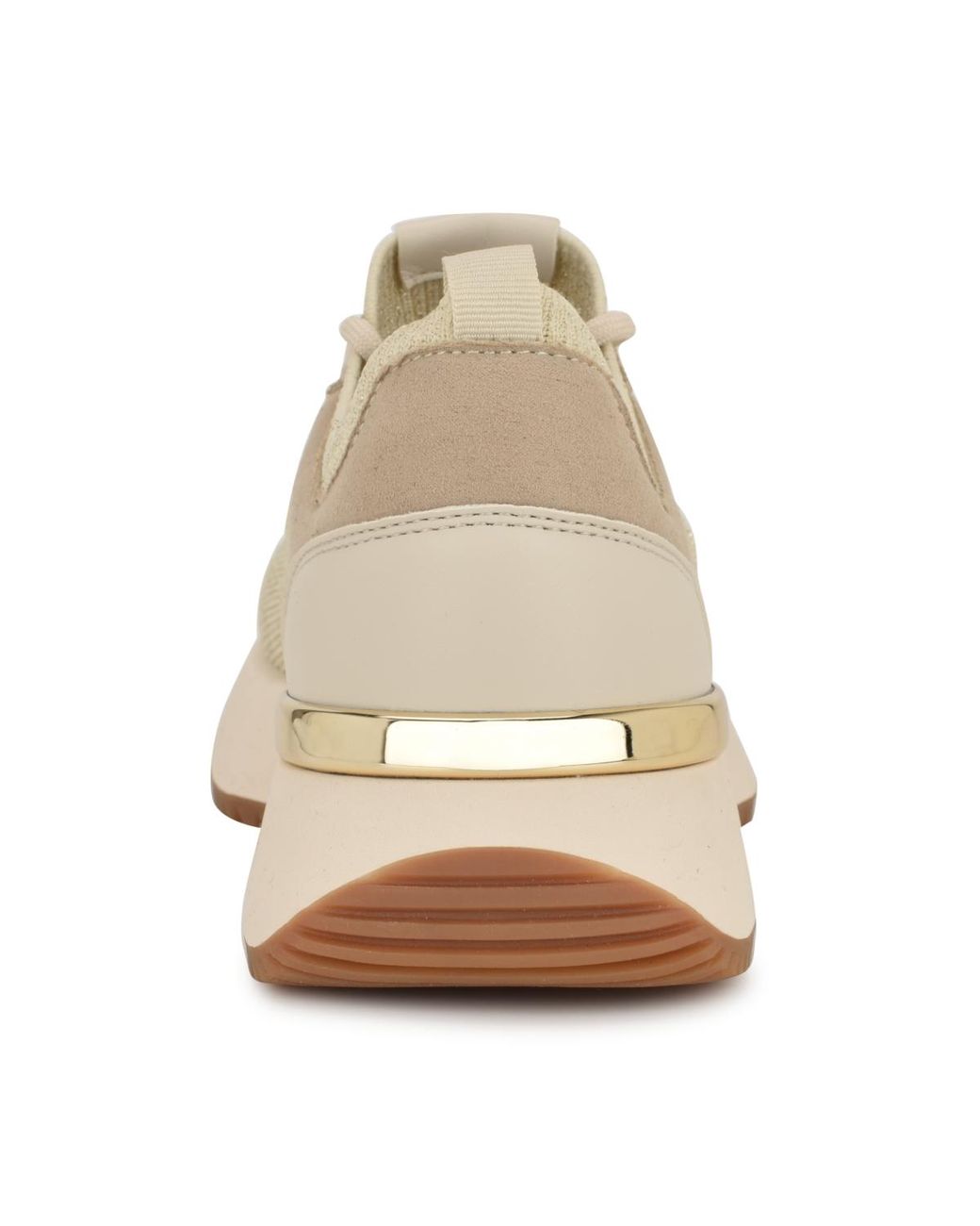 Nine West Natural Freska Casual Round Toe Sneakers