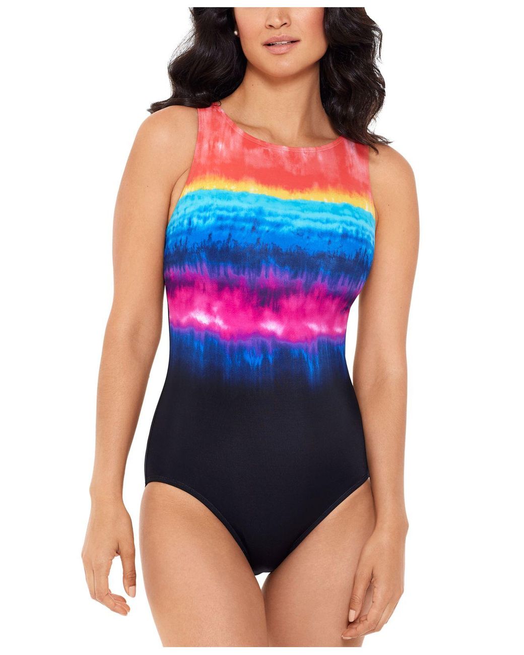 macy's reebok swimsuits