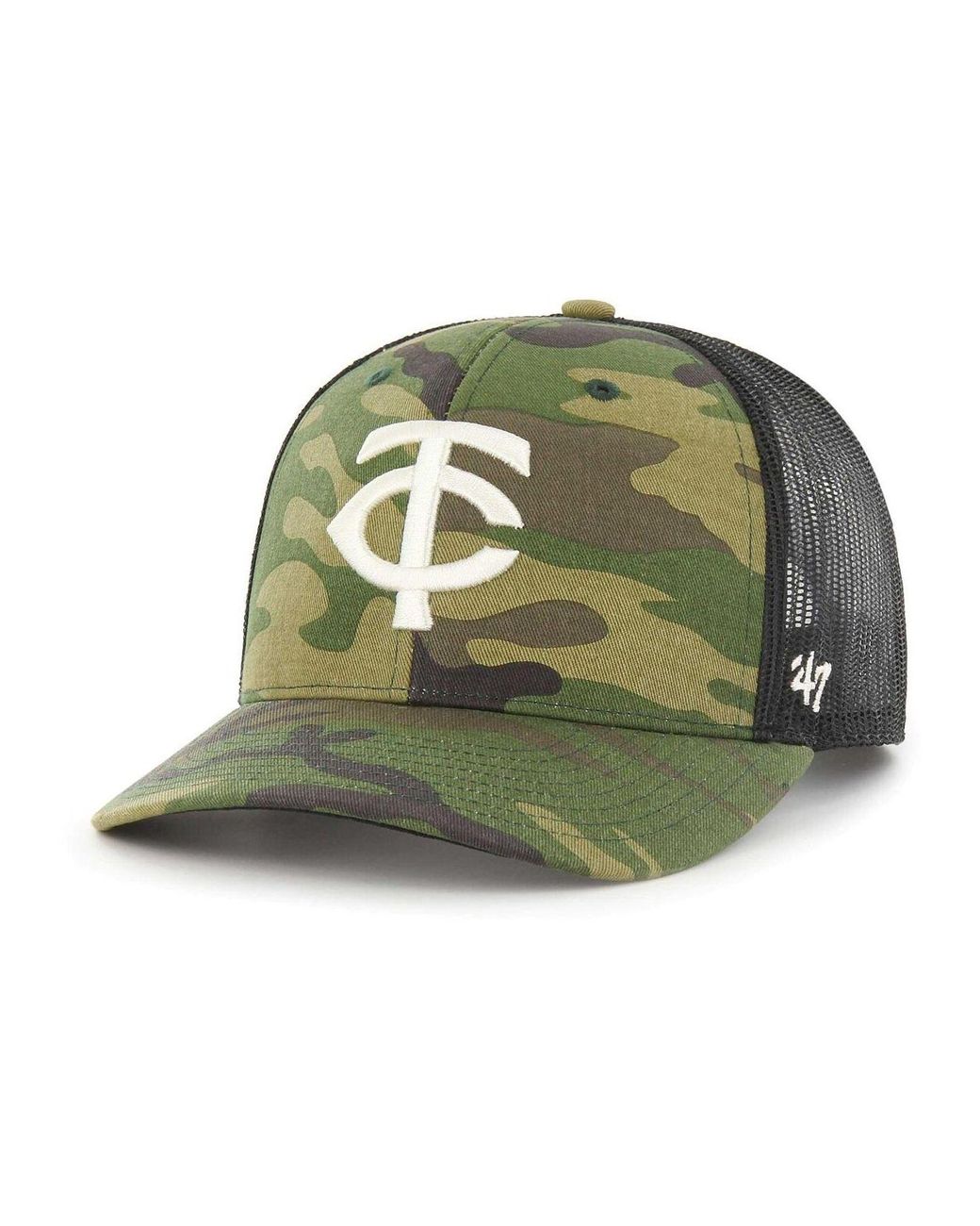 47 Brand Men's Camo, Black New York Jets Trucker Adjustable Hat - Macy's