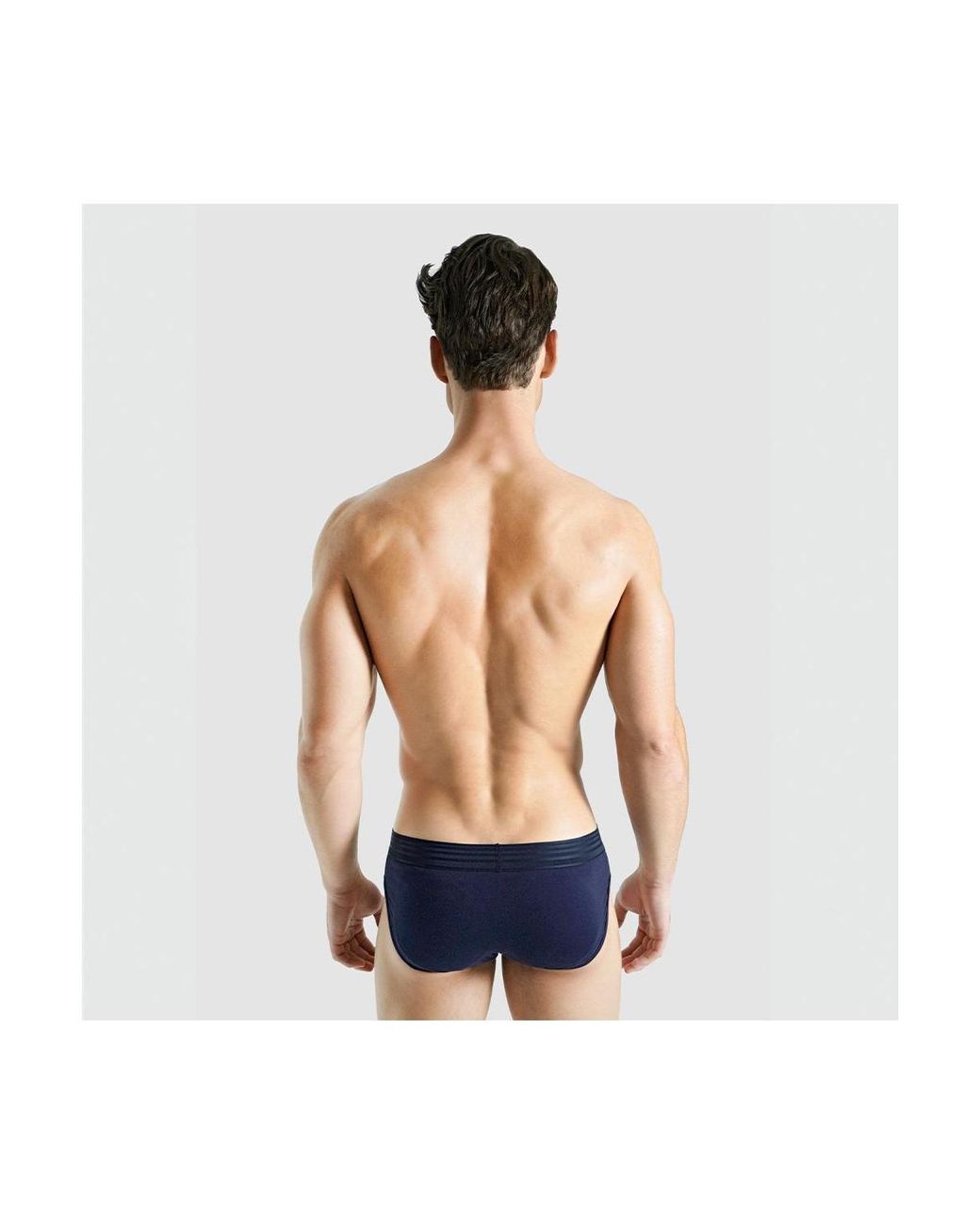 Rounderbum White Padded Brief + Smart Package Cup for men