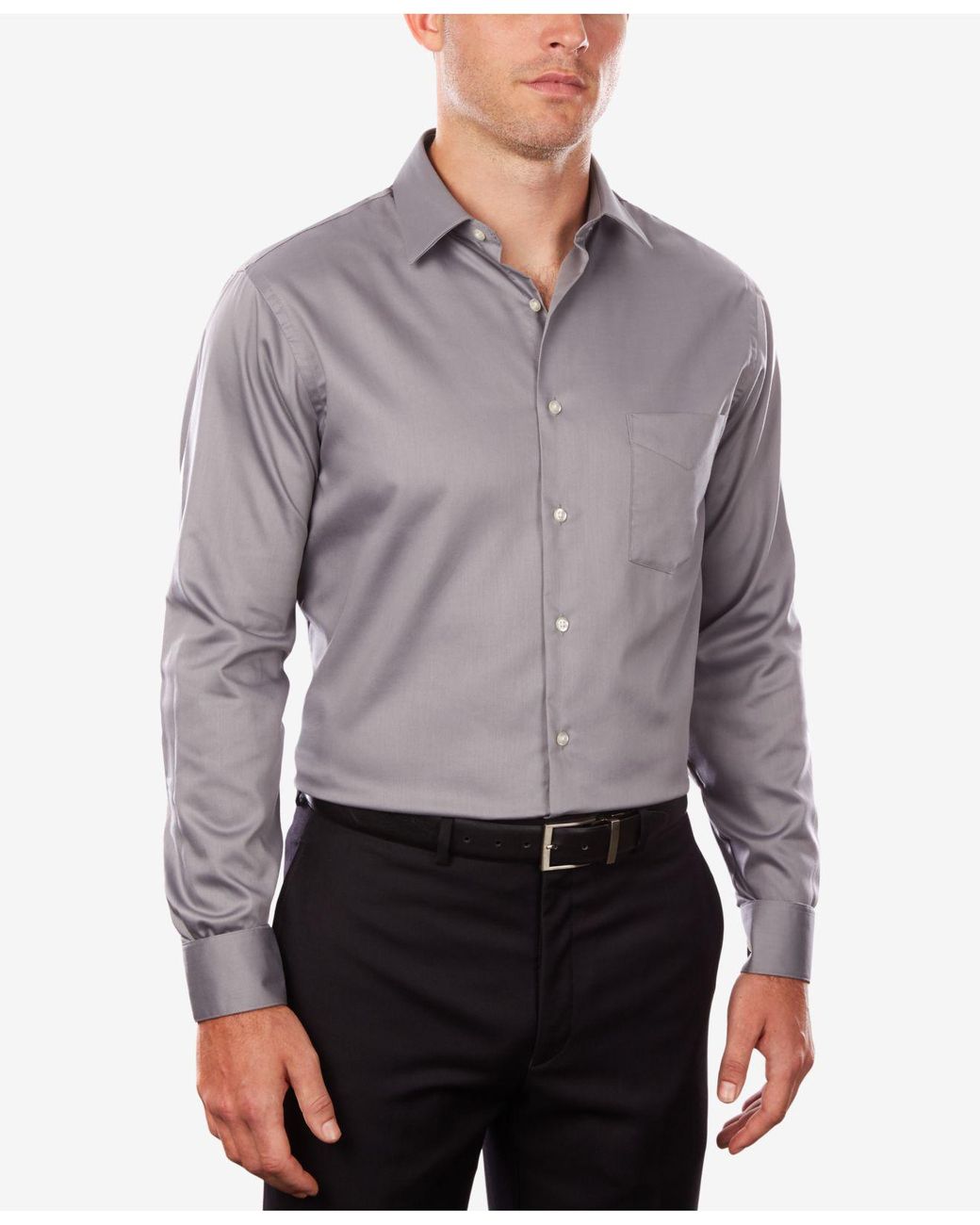 sateen dress shirt