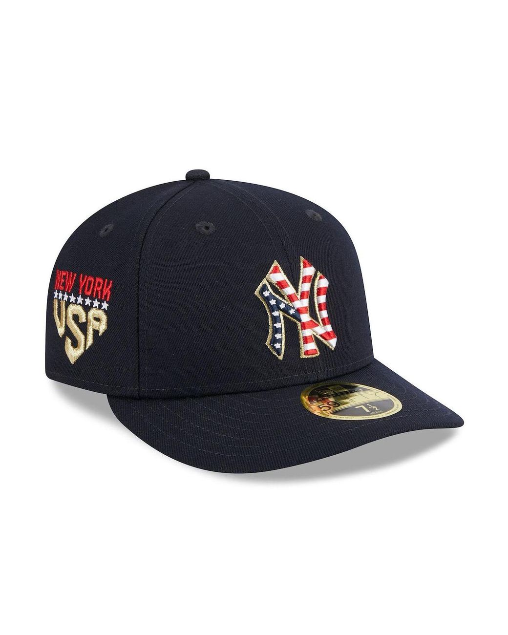 KTZ Navy New York Yankees 2023 Fourth Of July Low Profile 59fifty