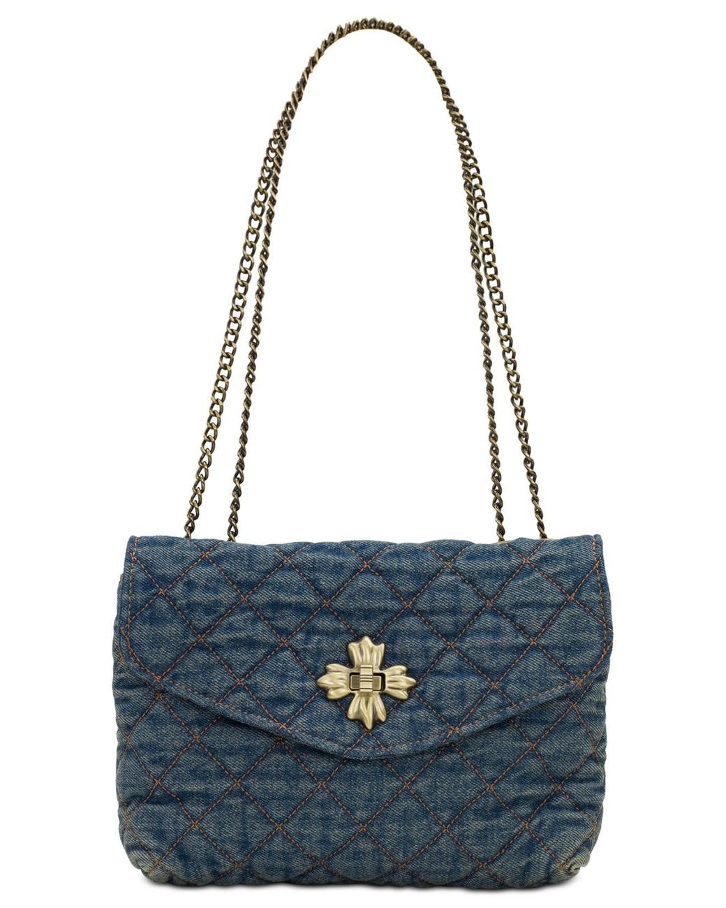 Patricia Nash Denim Meldon Chain Bag in Blue Lyst
