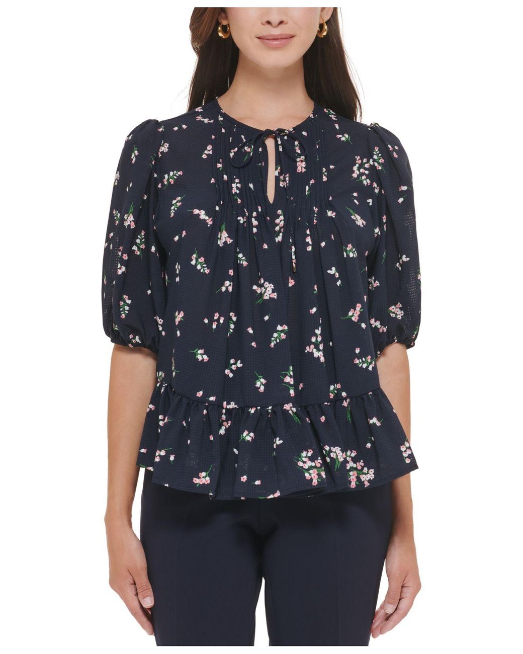 tommy hilfiger floral tie