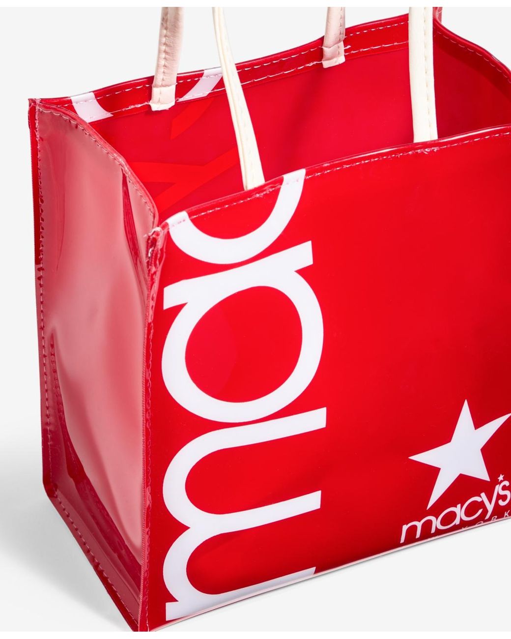 Macy's Red Star Logo Double-handled Tote Bag
