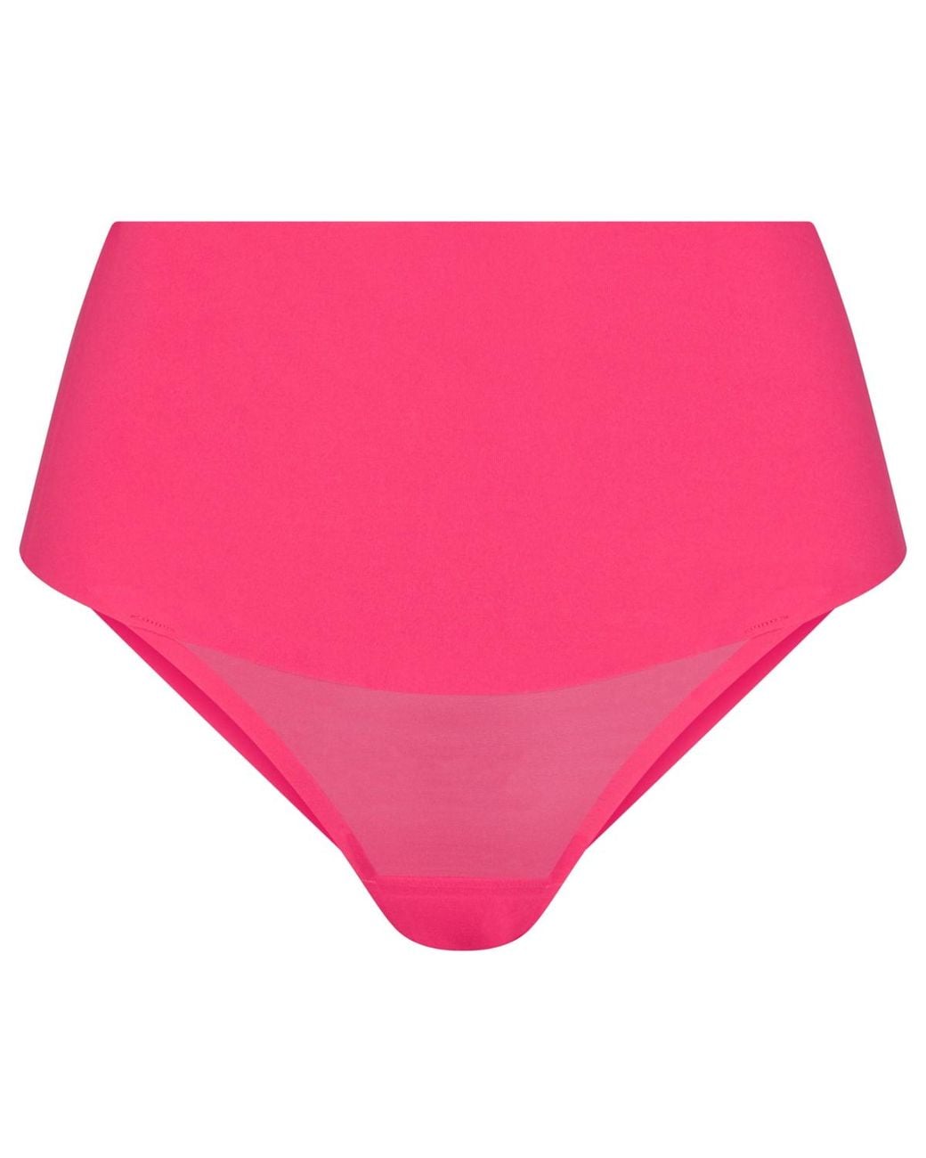 Spanx Pink Solid Tanga Underwear