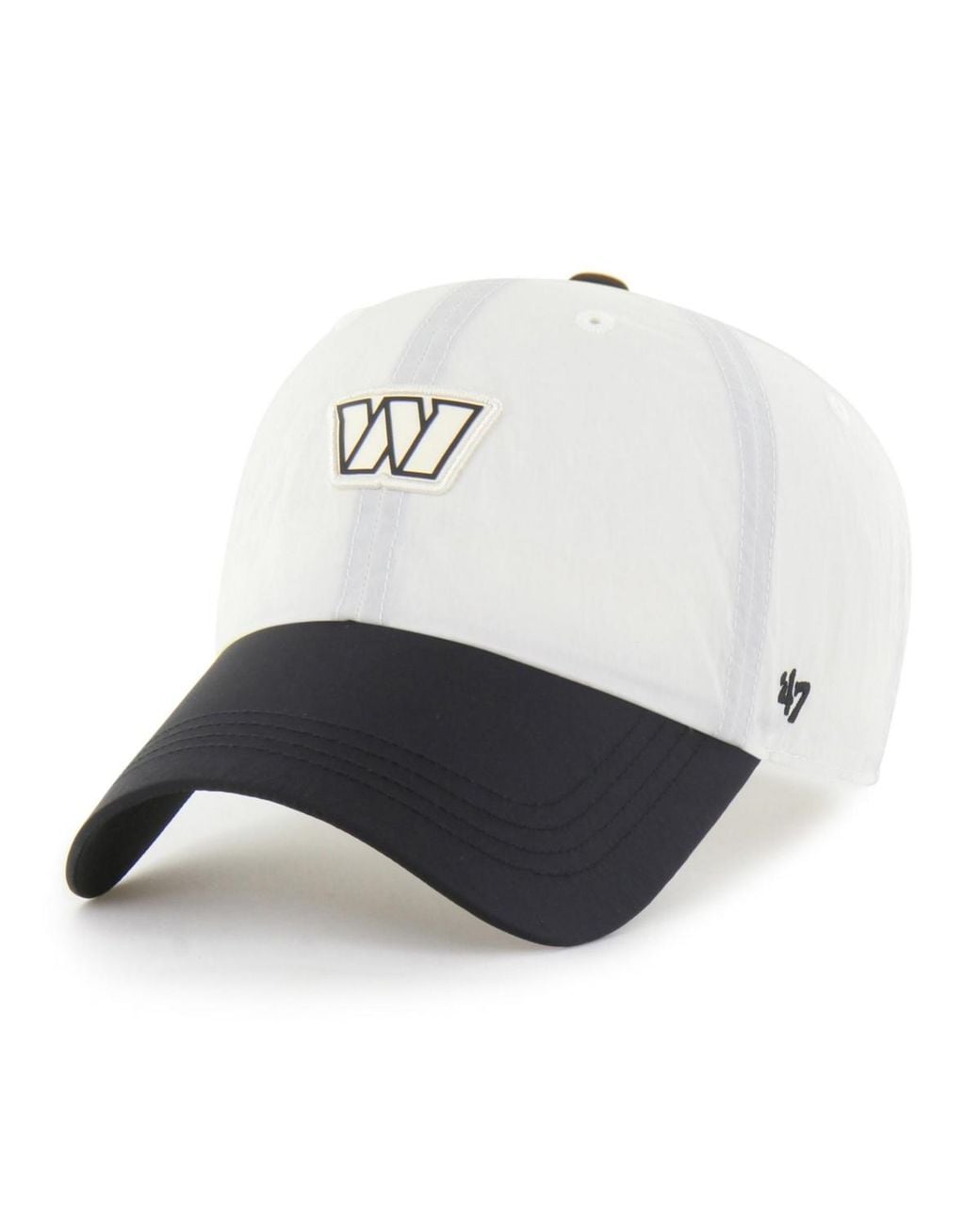 '47 White Washington Commanders Modernia Clean Up Adjustable Hat for men