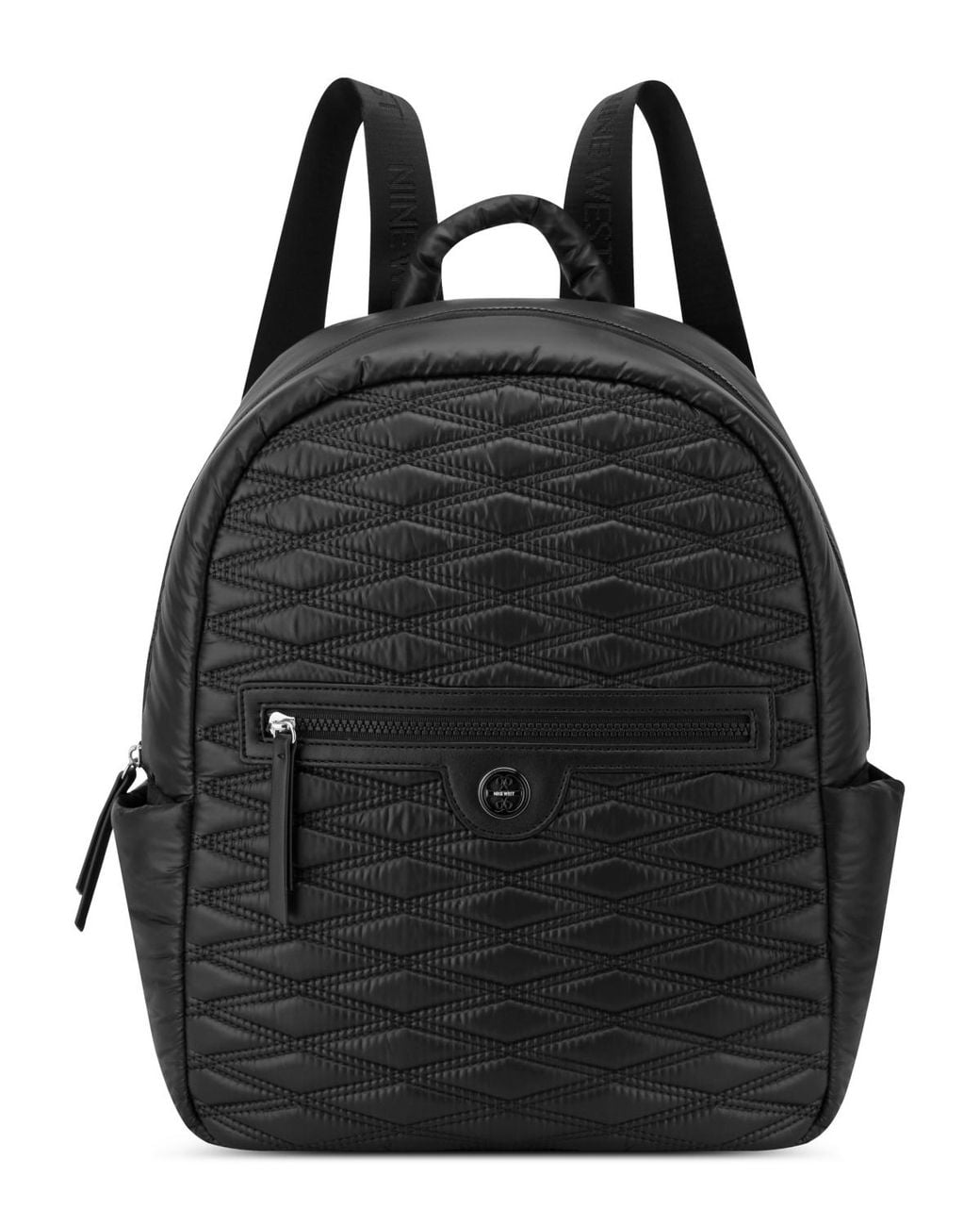Nine West Black Una Laptop Tech Medium Backpack