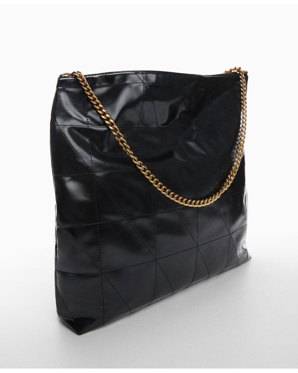 Macy's, Bags, Macys Inc Tortoise Black Bucket Bag Chain Strap