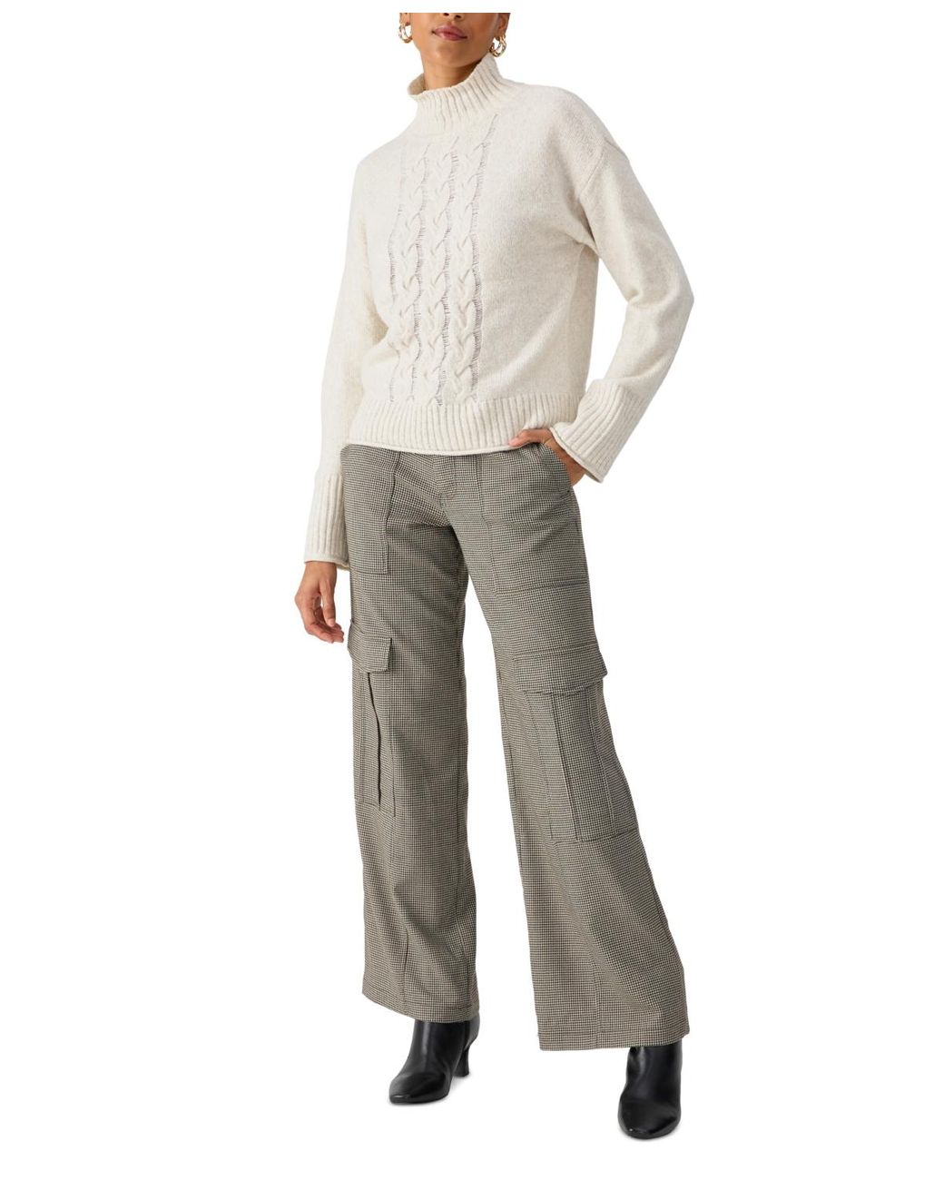 Sanctuary bell hot sale sleeve shaker sweater