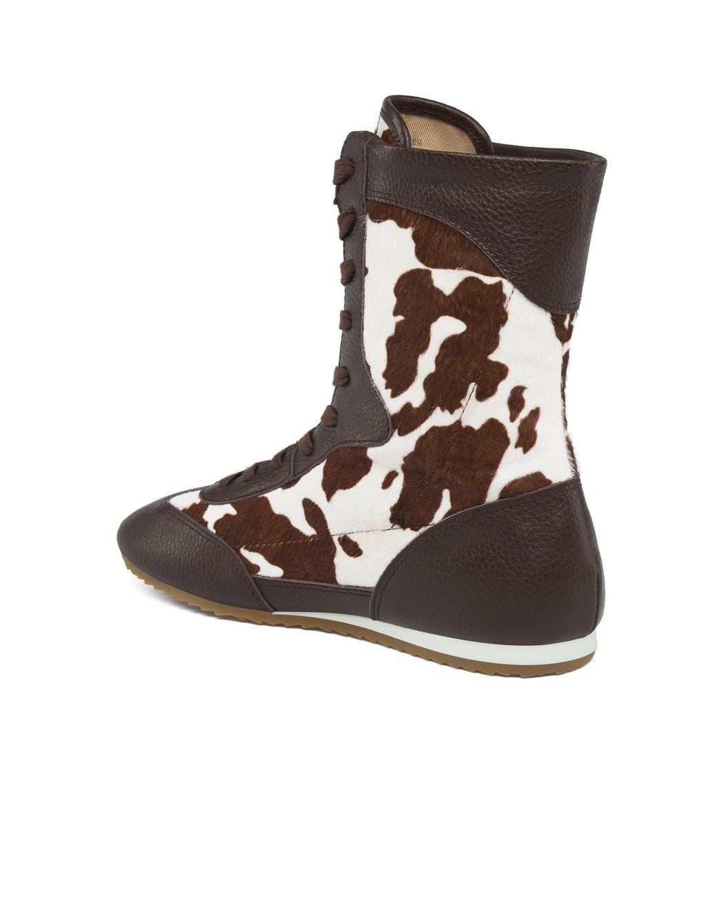J/Slides Brown Phoenix High Top Sneaker