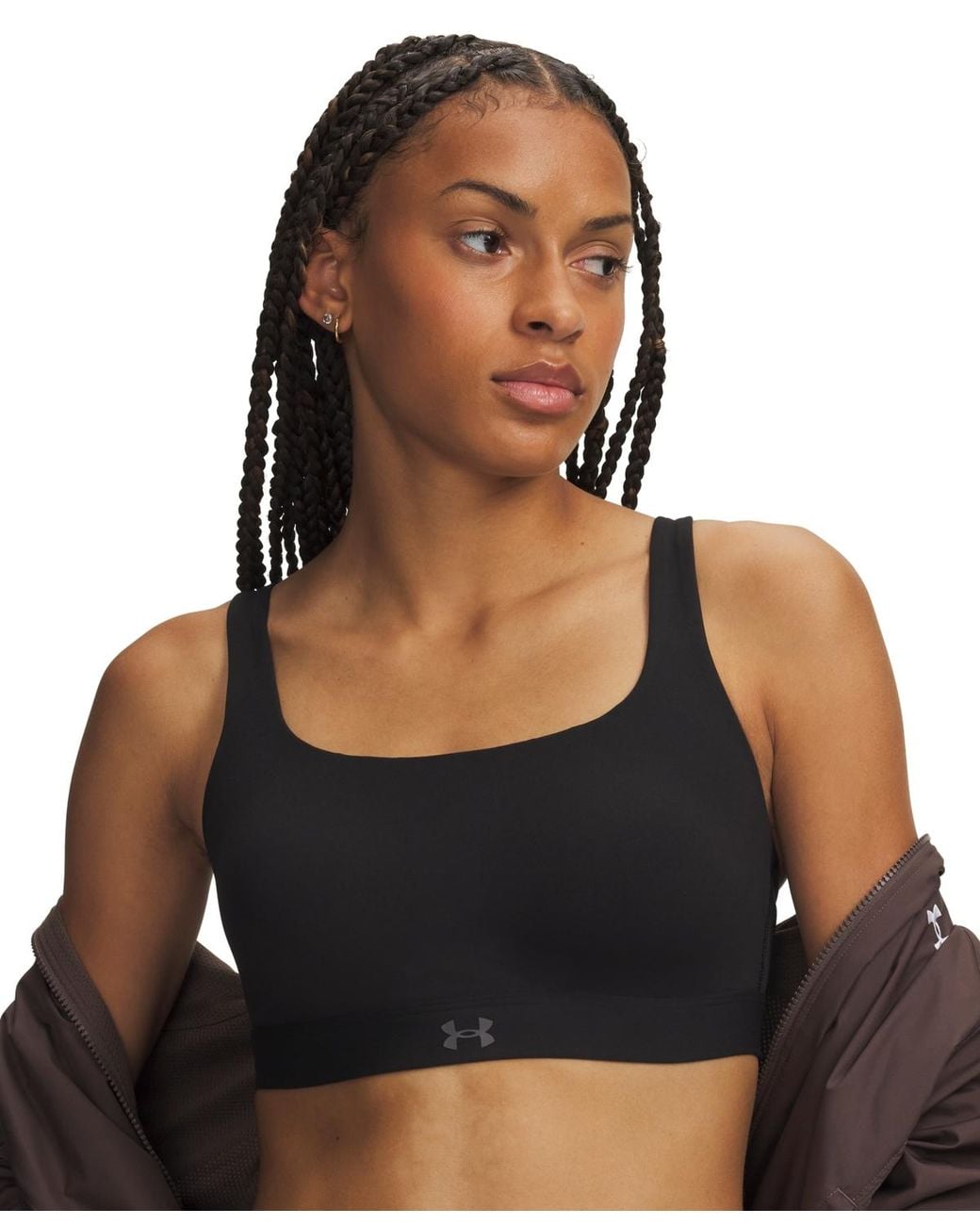 Under Armour Black Motion High Bra